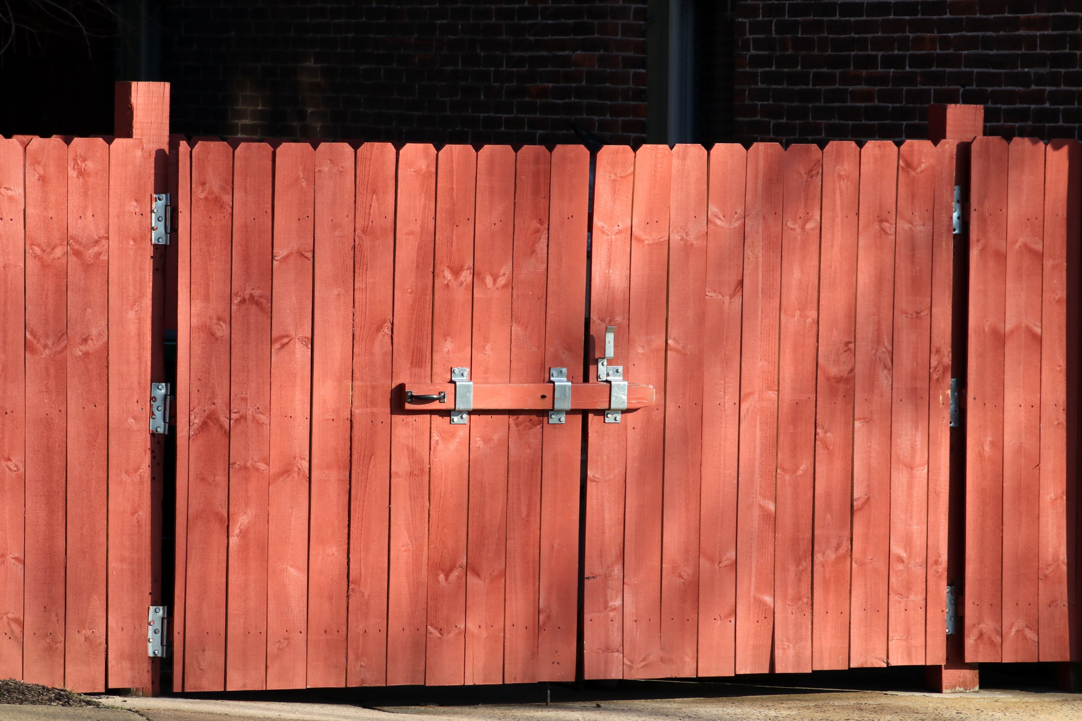 Garden fencing and gate installation